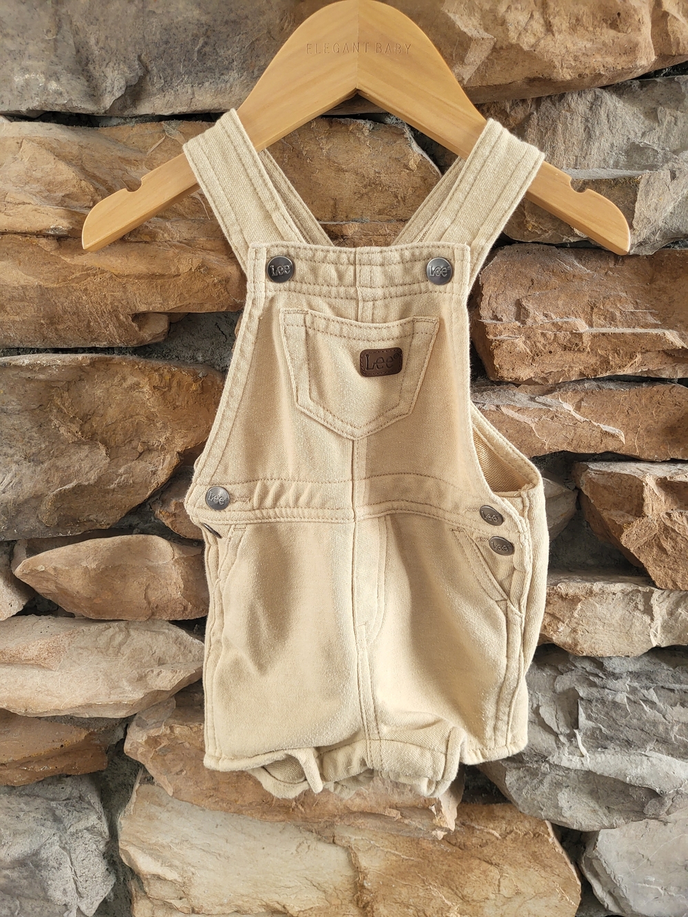 Lee Classic Short Cotton Overalls - Utility Style - For Baby Boy